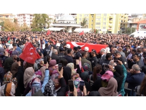 Münbiç Şehidi Üsteğmen Bozbıyık’ı Binler Uğurladı