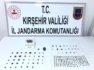 Kırşehir’de Tarihi Eser Kaçakçılığı Operasyonu