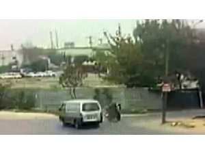 Aşırı Hız Sonucu Feci Kaza Kamerada: 1 Ağır Yaralı