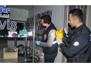 Bafra’da İş Yerinden Telefon Hırsızlığı