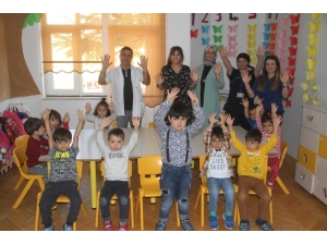 Elazığ’da Öğrencilere El Yıkamanın Önemi Anlatıldı