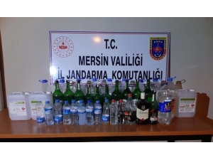 Mersin’de 47.5 Litre Sahte İçki Ele Geçirildi