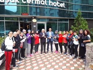 Kayserili Sporcular Ve Antrenörler Arzu Sayan Milli Takım Kampında