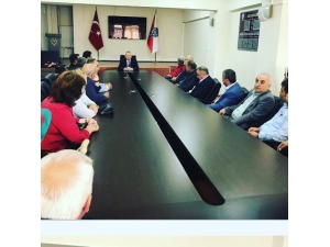 Muhtarlar, Emniyet Müdürü Akay’dan Aylık Periyodik Toplantı Talebinde Bulundu