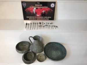 Kırşehir Emniyeti, Bizans Dönemine Ait Tarihi Eser Ele Geçirdi