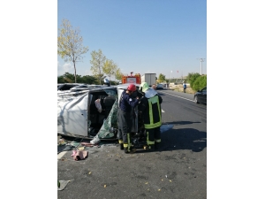 Denizli’de Trafik Kazası: 4 Yaralı