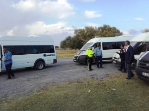 Kulu’da Okul Servisleri Denetlendi