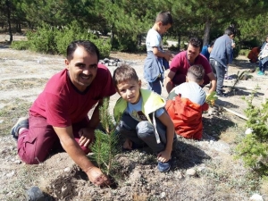 Kütahya’da Fidan Dikim Etkinliği