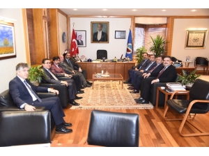 Ddk Başkanı Yunus Arıncı’dan Rektör Çomaklı’ya Ziyaret