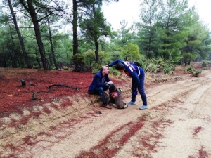 Ormanda Kaybolan Orman İşletme Şube Müdürü Zengin’i Takip Köpeği Buldu