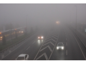 İstanbul’da Yoğun Sis Etkili Oluyor