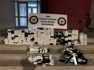 2 Bin 500 Paket Kaçak Sigara Ele Geçirildi