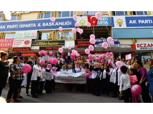 Isparta’da Meme Kanseri Farkındalık Etkinliği Düzenlendi
