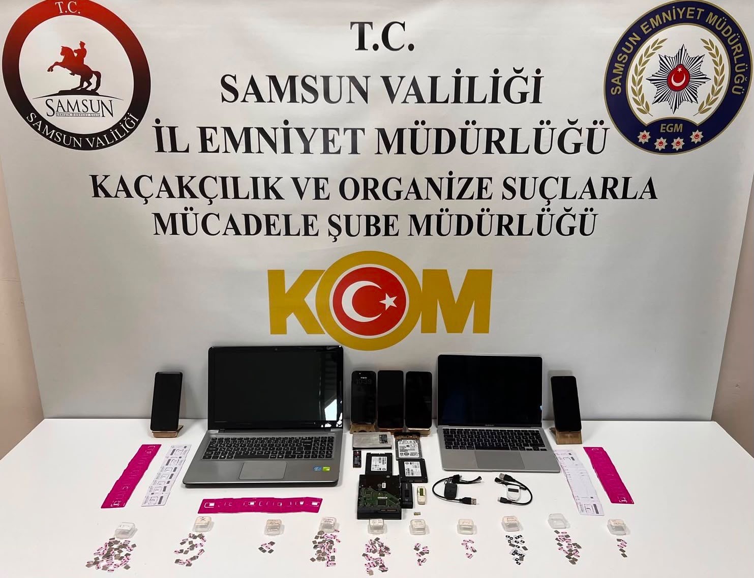 samsun-da-acik-sim-kart-operasyonu-263-acik-hat-ele-gecirildi