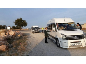 Akdağmadeni’nde Öğrenci Servisleri Denetlendi