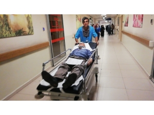 Meyve Bahçesinde Daldı: 3 Yaralı