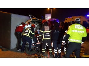 Zincirleme Kazada 1 Kişi Öldü 4 Kişi Yaralandı