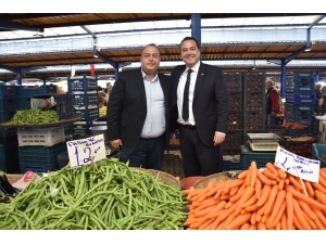 Başkan Dutlulu’dan Pazarcı Esnafına Müjde