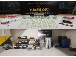 Eskişehir’de Drone Destekli Uyuşturucu Operasyonu