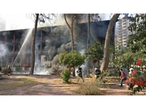 "Bir Zamanlar Çukurova" Dizisinin Çekildiği Hastanede Yangın