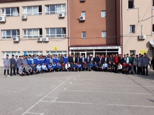 Rektör Sarıbıyık Lise Öğrencileriyle Buluştu