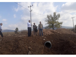 Çavdarhisar’da Yol Çalışmaları