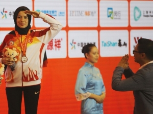 Dünya Üçüncüsü Oldu, Mehmetçiğe Selam Yolladı