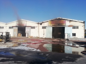 İşçilerin Çay Molasında Olması Faciayı Engelledi