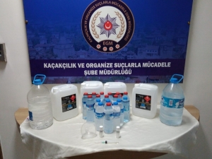 Kaçak İçki Satışı Yapan Şüpheli Gözaltına Alındı