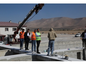 Niğde Biyolojik Arıtma Tesisi İnşaatında Çalışmalar Hızla Devam Ediyor