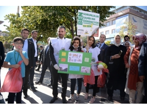 "Pursakları Seviyorum Çevremi Temiz Tutuyorum" Projesi Başladı