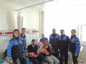 Kars’ta Tdp’den Anlamlı Ziyaret