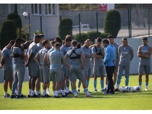 Trabzonspor, Başakşehir Maçı Hazırlıklarına Başladı