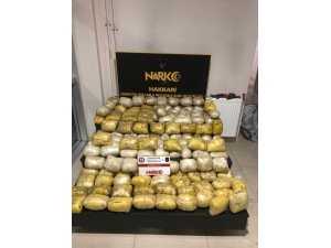 Yüksekova İlçesinde 140 Kilo Toz Esrar Ele Geçirildi