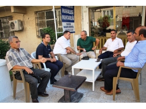 Dicle Elektrik Yetkilileri Muhtar Ziyaretlerini Sürdürüyor