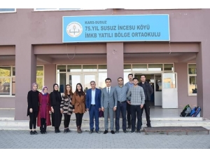 Kaymakam İnam’dan Yatılı Bölge Okulu’na Ziyaret