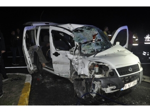 Kavşakta Feci Kaza: 1 Ölü