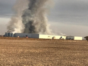 Konya’da Fabrika Yangını