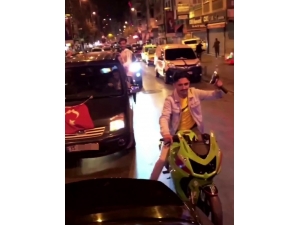 İstanbul’da Asker Eğlencelerinde Magandalar Trafikte Havaya Ateş Açtı