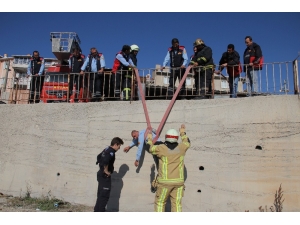 Kardeş Belediye İtfaiyeleri Ortak Tatbikat Gerçekleştirdi