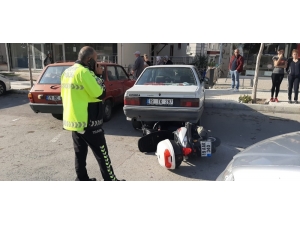 Ticari Araç İle Motosiklet Çarpıştı: 1 Yaralı