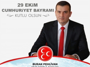 Aydın Mhp; "Dilde, Fikirde, İşte Birlik, Ülküsünün Adıdır Türkiye Cumhuriyeti”