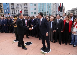 Taksim’de 29 Ekim Cumhuriyet Bayramı Töreni