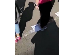 İstanbul’da Okulda Tepki Çeken Görüntü