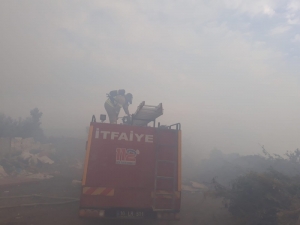 Kazdağları’nda Korkutan Yangın