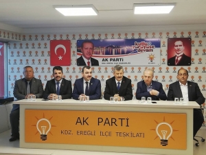 Ak Parti Milletvekilleri Kdz. Ereğli’de Partililerle Buluştu