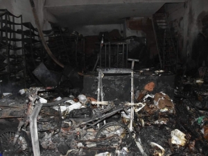 Traktör Tamirhanesi Küle Döndü