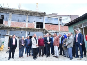 Isparta Tabakhane Cami Avlusunda Yıkım