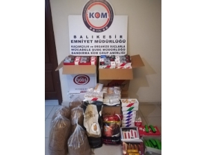 Polisten Kaçak Tütün Operasyonu