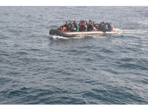 Edirne Açıklarında 40 Düzensiz Göçmen Yakalandı